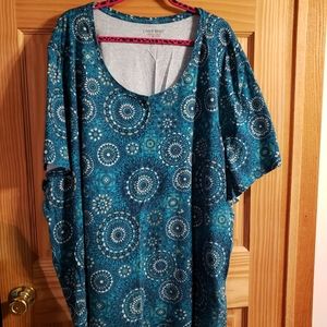 Womens short sleeve shirt 5x